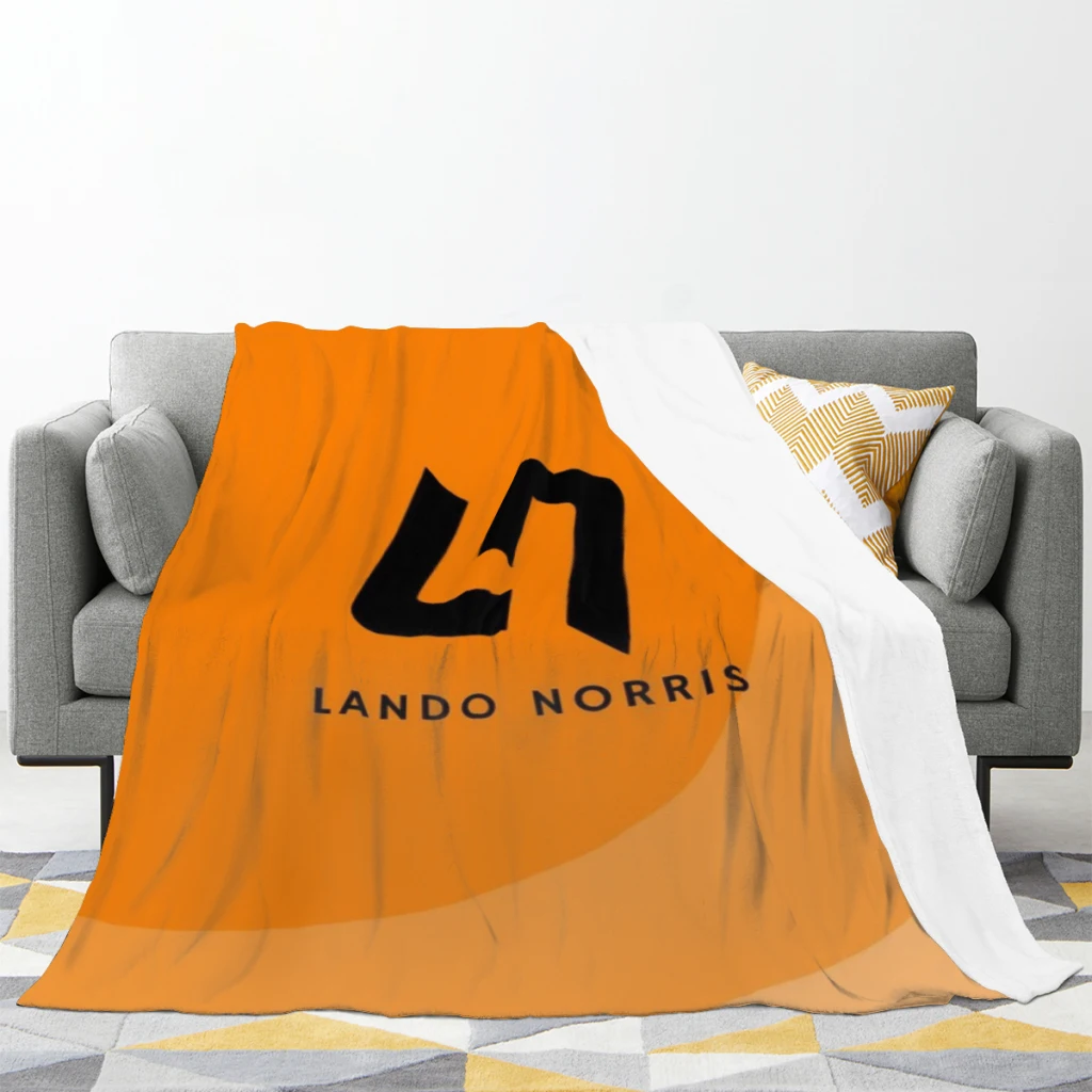 Landos Norris blankets Warm Flange blankets Soft and comfortable blanket picnic blanket