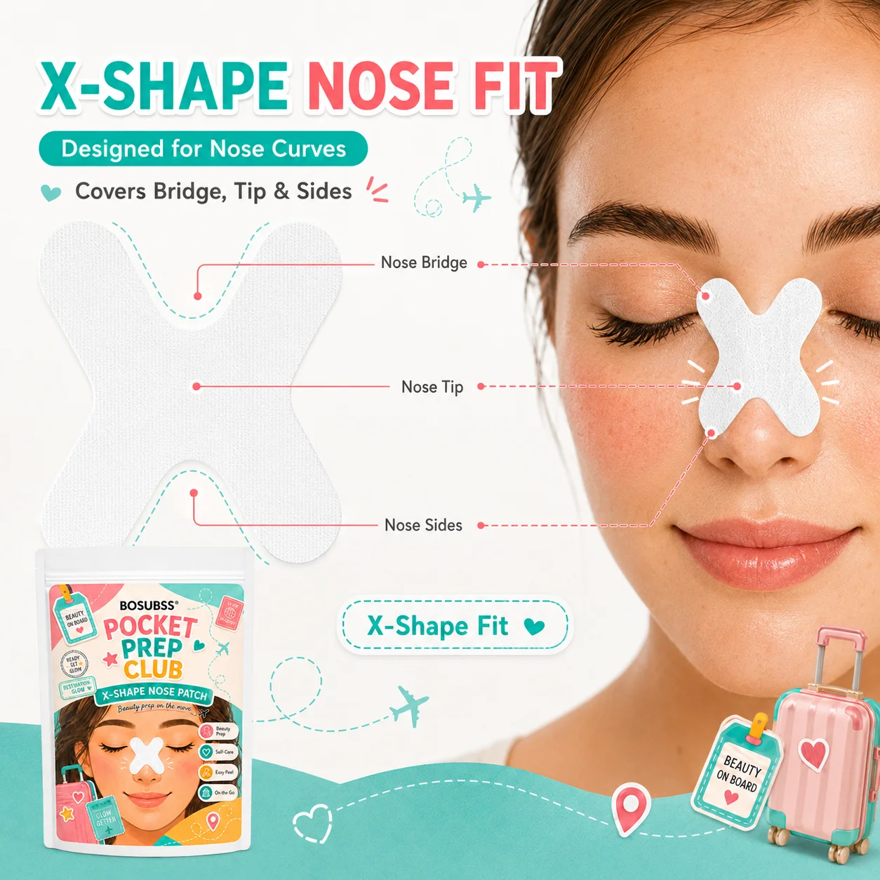 BOSUBSS Cerotti Nasali a X, St - Skincare X Beauty recensione e prezzo