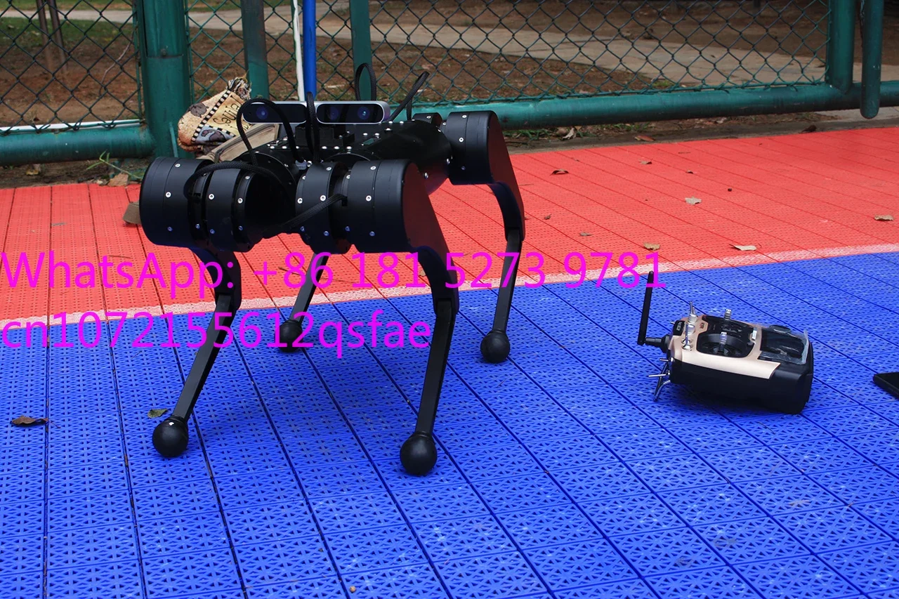 تخصيص لمدة شهر واحد - روبوت رباعي الأرجل مفتوح المصدر MIT Cheetah Boston Robotic Dog Smart Bionic 12 Joints مبرمج STEM