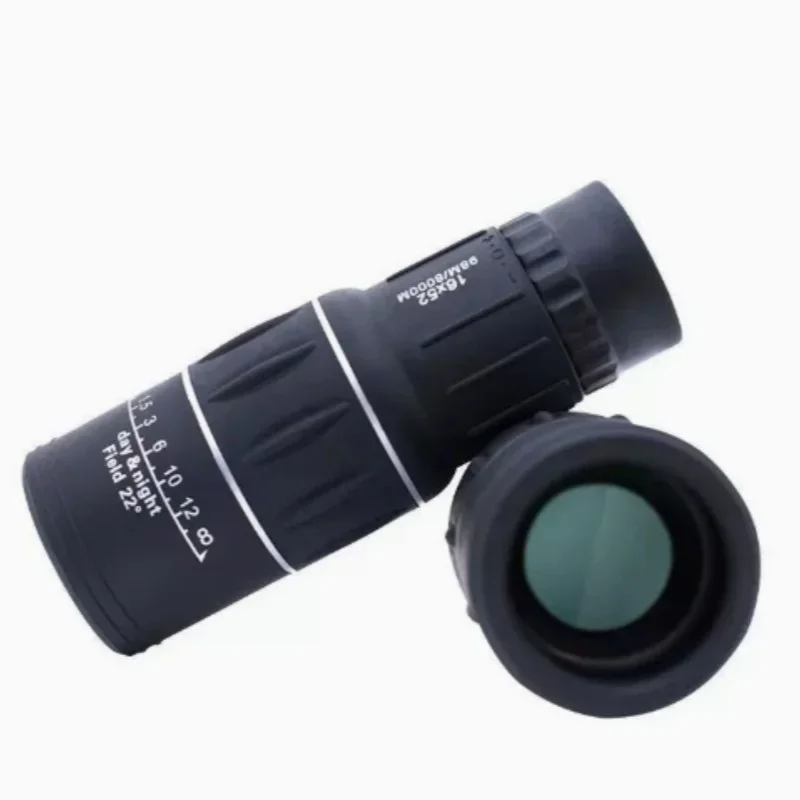 Professional Monocular Telescope 16x52 Zoom Monocular Remote Telescope for Outdoor Camping Bird Watching and Travel Tools