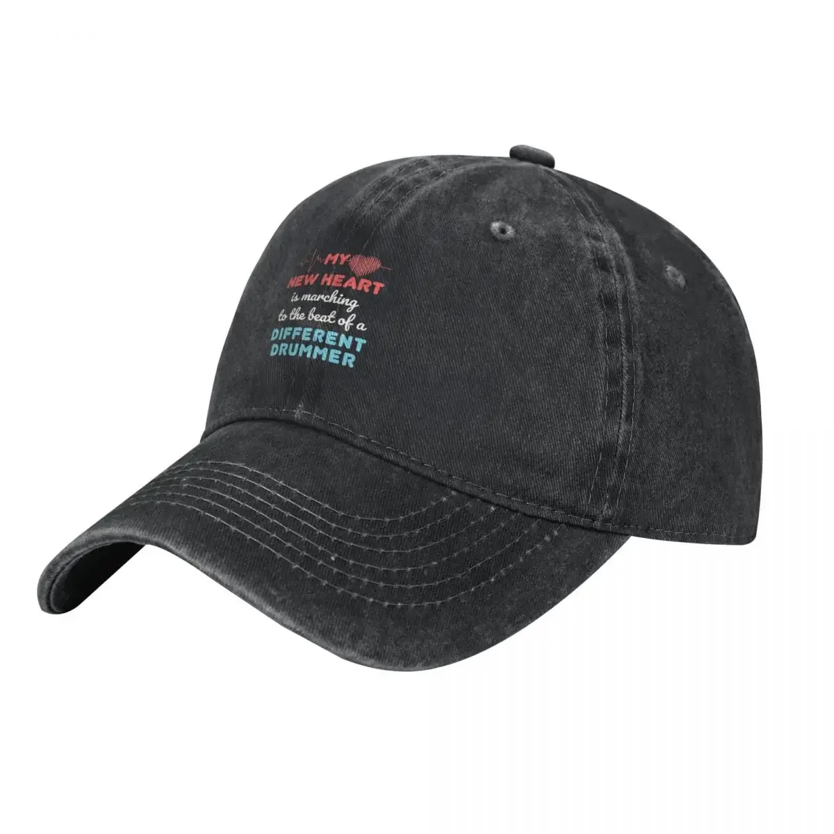 Heart Transplant Recipient My New Heart Marching to the Beat Baseball Cap New Hat hard hat For Women Men's