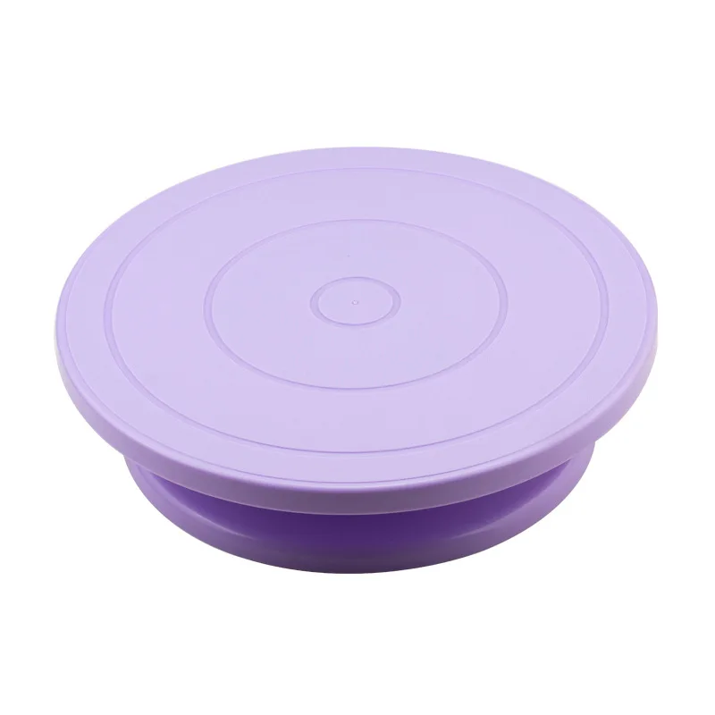 Anti-skid Round Cake Table Kitchen Baking Tools Cake Turntable Stand Cake Decoration Accessories DIY Mold Rotating Stable