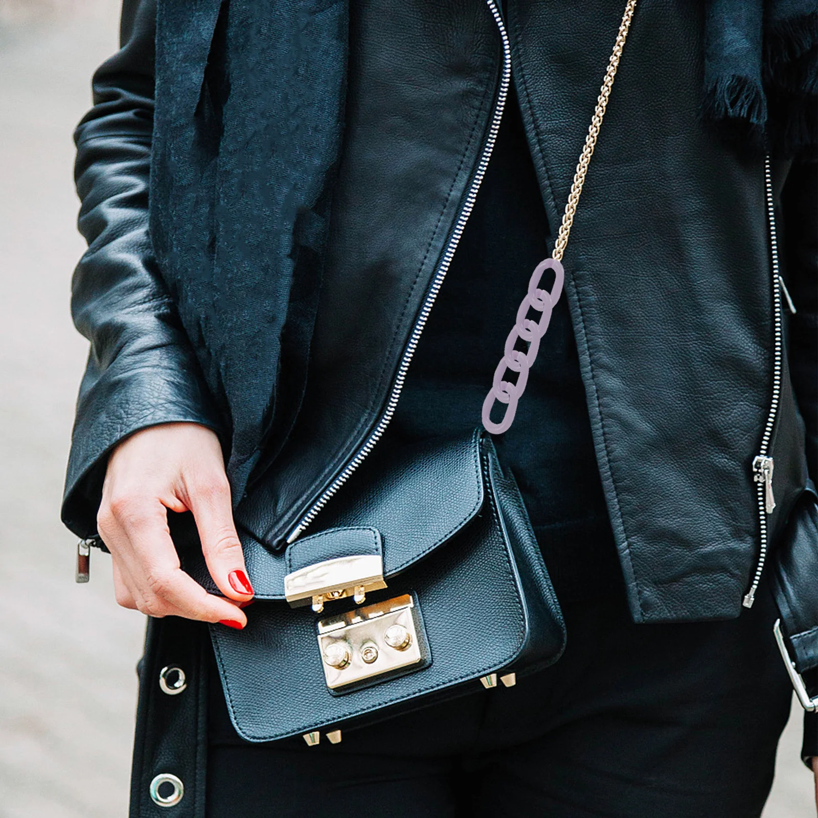 Offene Verbindungsringe aus Acryl, 200 Stück, 14 x 19 mm, ovale Verbinder für Schmuckketten, DIY, Geldbörse, Basteln, Kostümzubehör