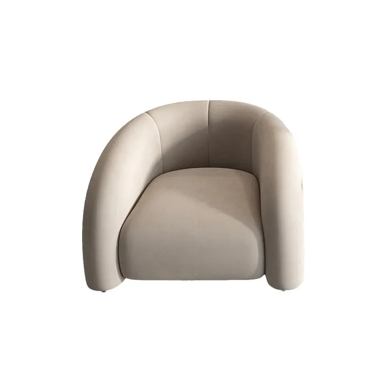 

Nordic light luxury negotiation single sofa, hotel lobby reception sofa, creativity, coffee table table