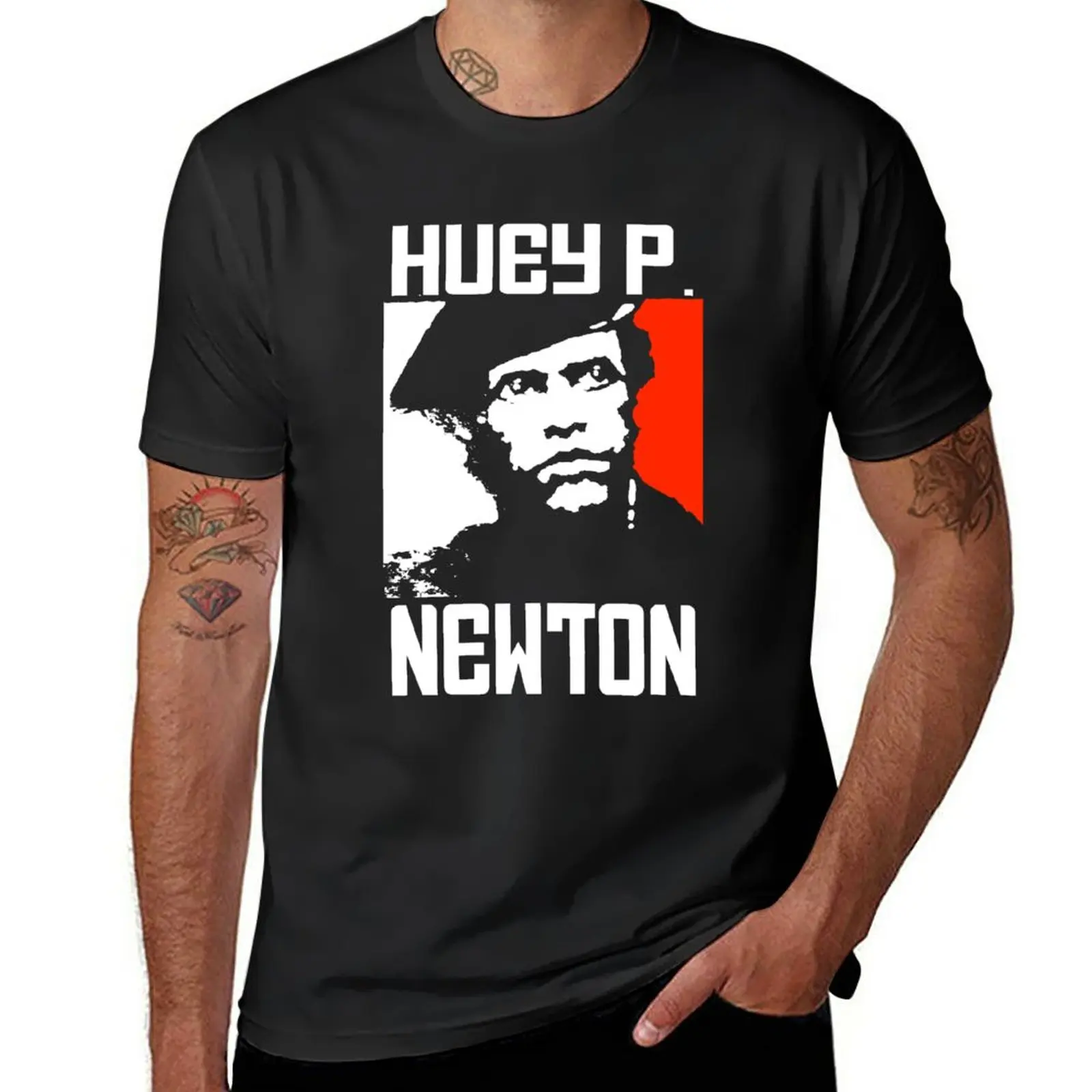 

New HUEY P. Мужская быстросохнущая футболка NEWTON-2