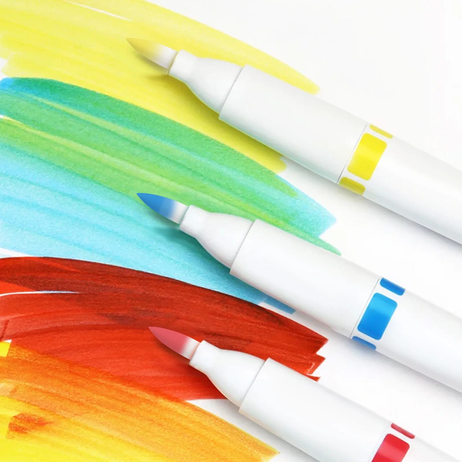 

10Pcs Acrylic Pen Tips Marker Nibs Fine 04mm Soft Nylon Replacement Paint Marker Tips for Precise Art Drawing Stationery