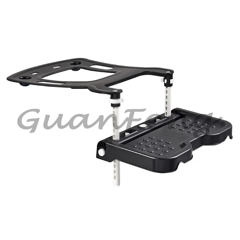 Universal Folding Children's Car Safety Seat with Chair Rest Footrest for Vehicle