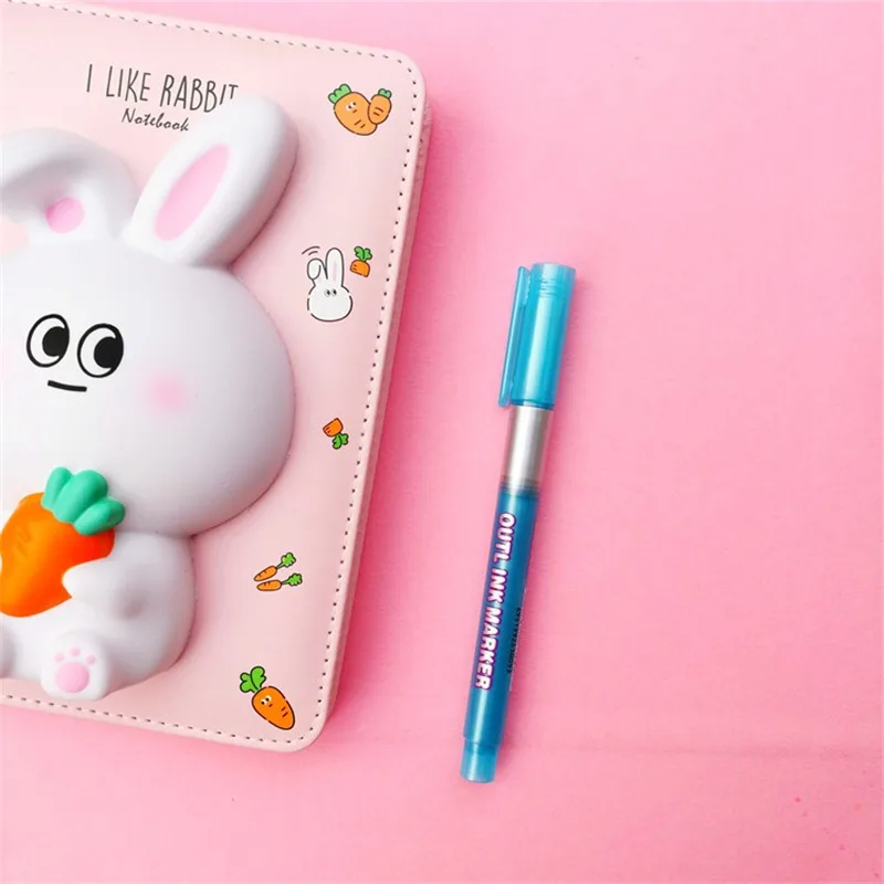 하이라이트 마커 펜, 이중 선 윤곽 펜, 8 색 셀프 윤곽 반짝이 쓰기 드로잉 펜, 카드용