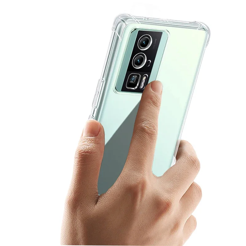 Clear Shockproof Silicone Soft Case For Xiaomi Poco F5 F3 F4 F2 Pro M3 M4 Pro X2 X3 GT Ultra-Thin Back Cover Luxury Coque Funda