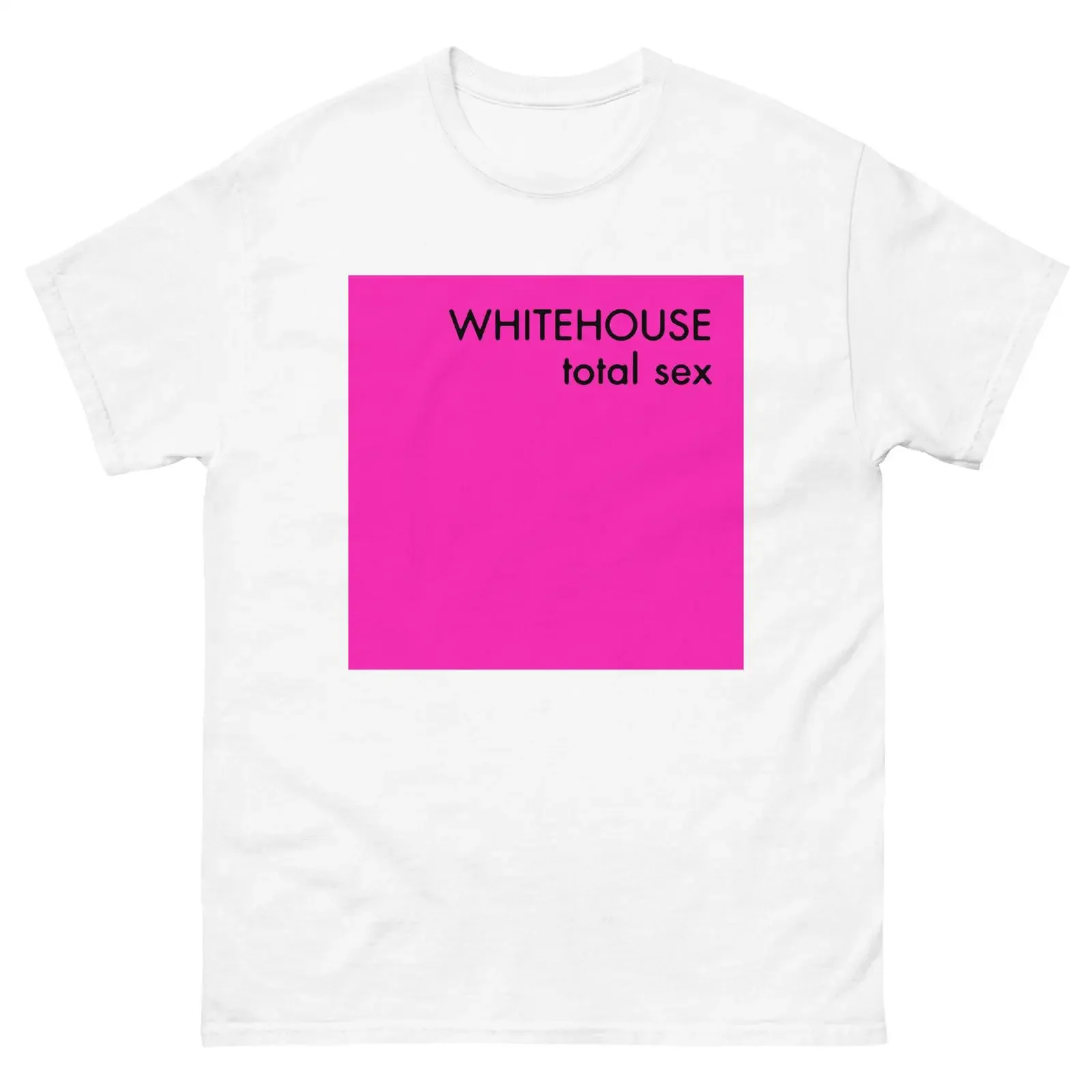 Whitehouse Total Sex power electronics nose music vintage Washed Casual Versatile Unisex designer clothes graphic Comfortable