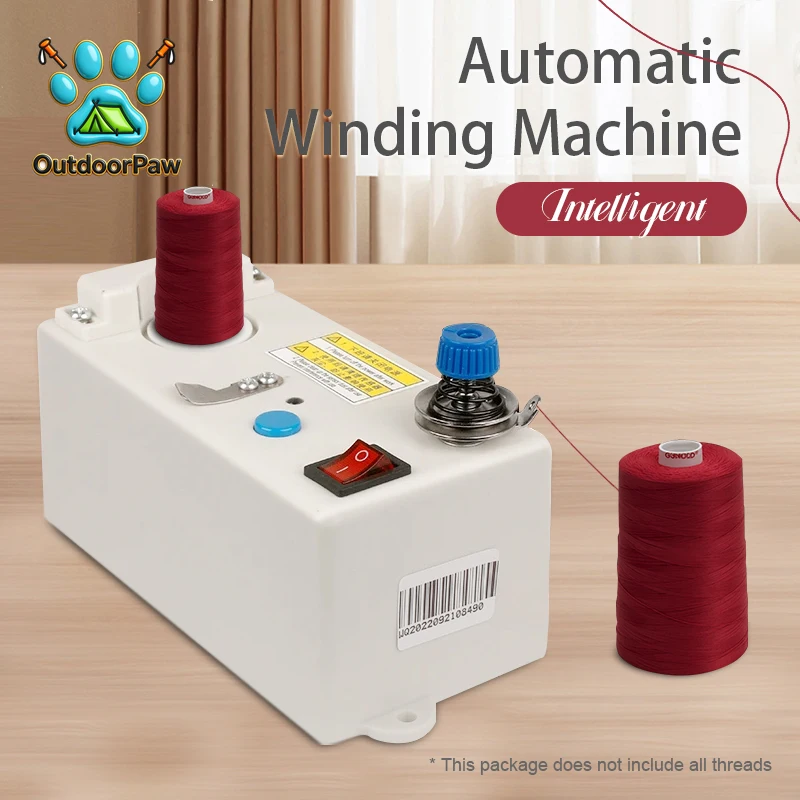 90-260V Intelligent Sewing Machine Electronic Bobbin Winder Computerized Embroidery Machine Bobbin Portable Micro Bobbin Winder