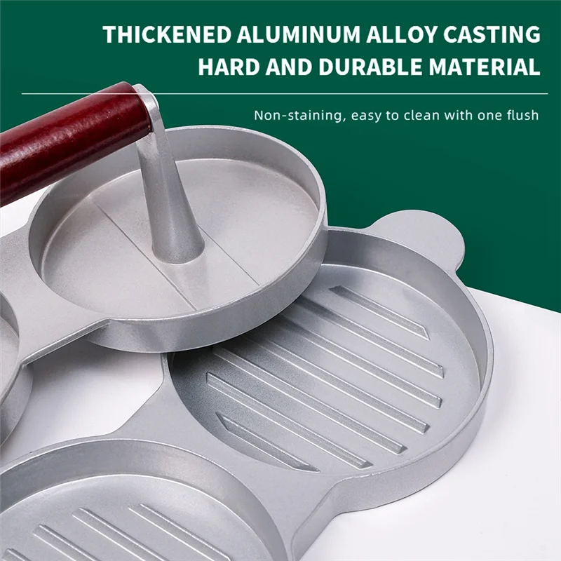 

AB33-Hamburger Patty Press Round Patty Press Model Hamburger Patty Baby Rice Mold Beef Patty Press