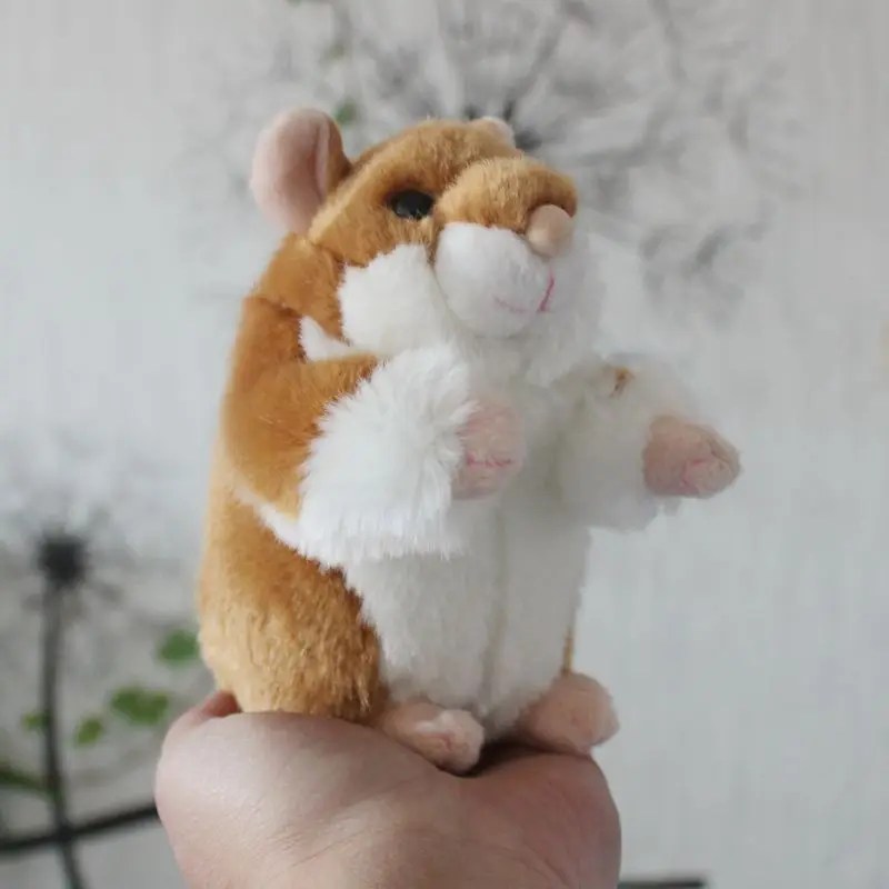 Chinchilla High Fidelity Anime Cute Plushie Hamster Plush Toys Lifelike Animals Simulation Stuffed Doll Kawai Toy Gifts