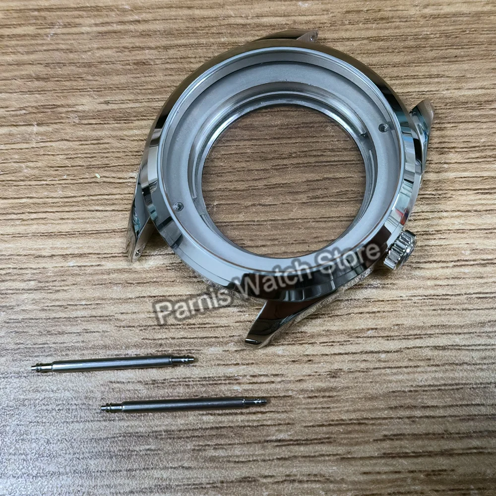 Parnis – boîtier de montre-bracelet en acier inoxydable, cristal saphir, 42mm, 5ATM, adapté au japon NH38 NH35 NH70, mouvement automatique