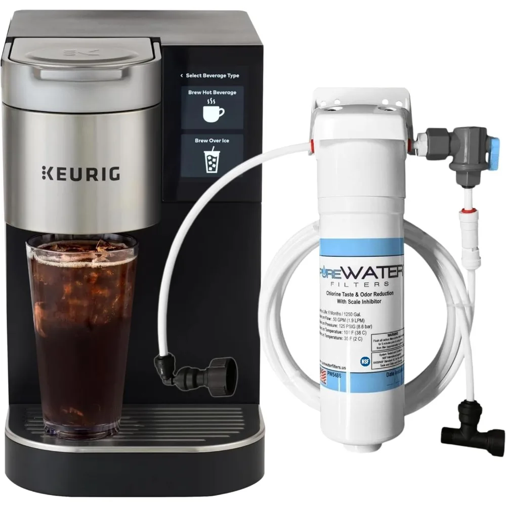 

Hot Sale Keurig K2550 Plumbed Single Serve Commercial Coffee Maker and Tea Brewer with Direct Water Line Plumb and Filter Kit