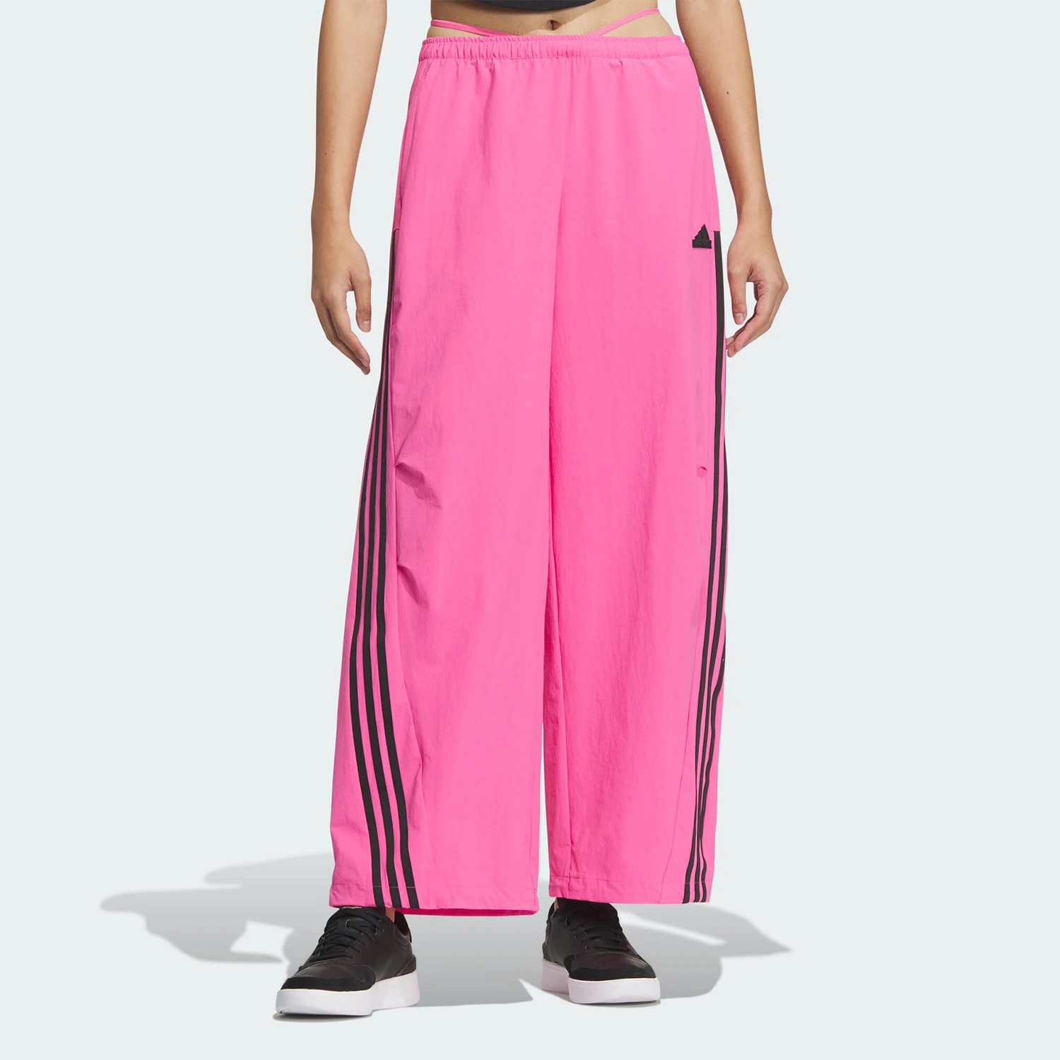 

Adidas Official Genuine New Women's High-Waist Loose Sporty Casual Banana Pants JJ1120