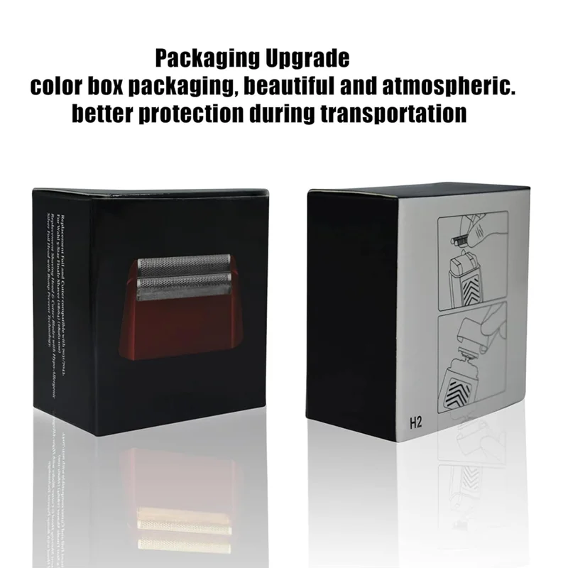 【Berserk】4 шт. сменные головки для бритвенной сетки Wahl 7031-100, 7043-100 супер закрытые сменные головки для бритья