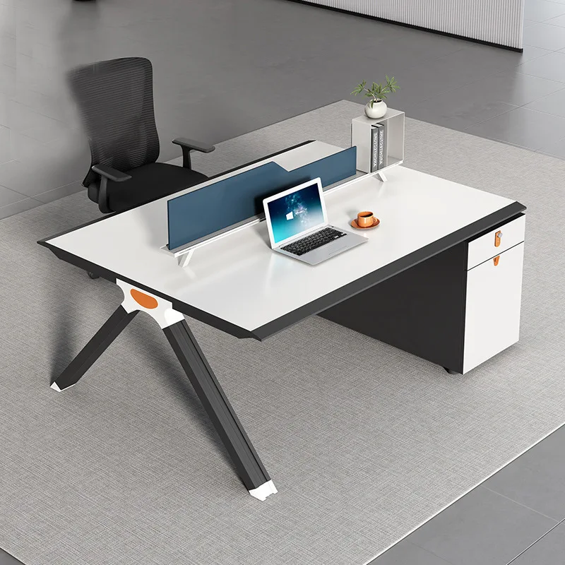 Staff Desk Staff Desk Card Space Four-person Six-person Board Office Furniture Staff Office