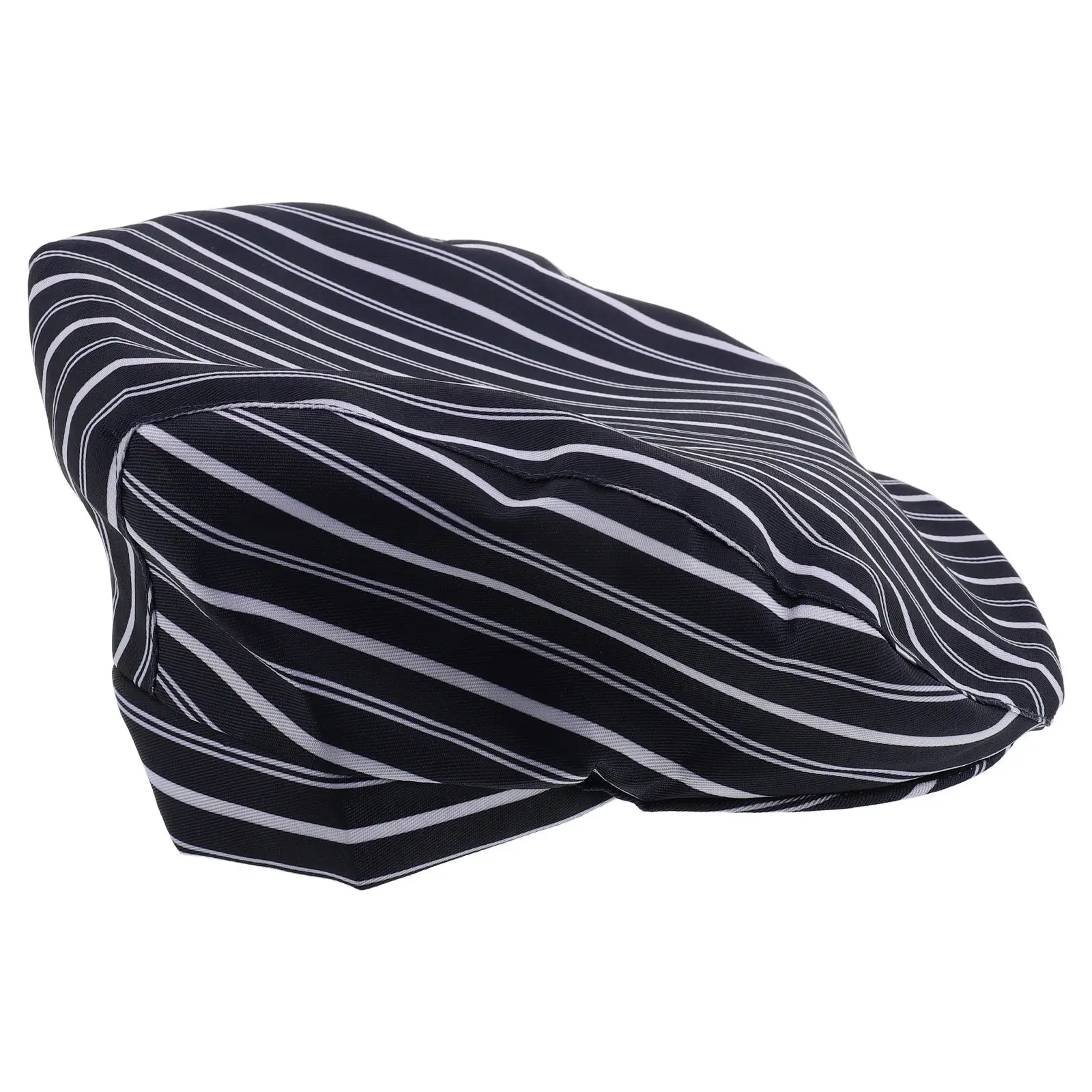 

Hotel Chef Hat Unisex Adjustable Breathable Polyester Beret Hats for Men Women Restaurant Kitchen Supplies