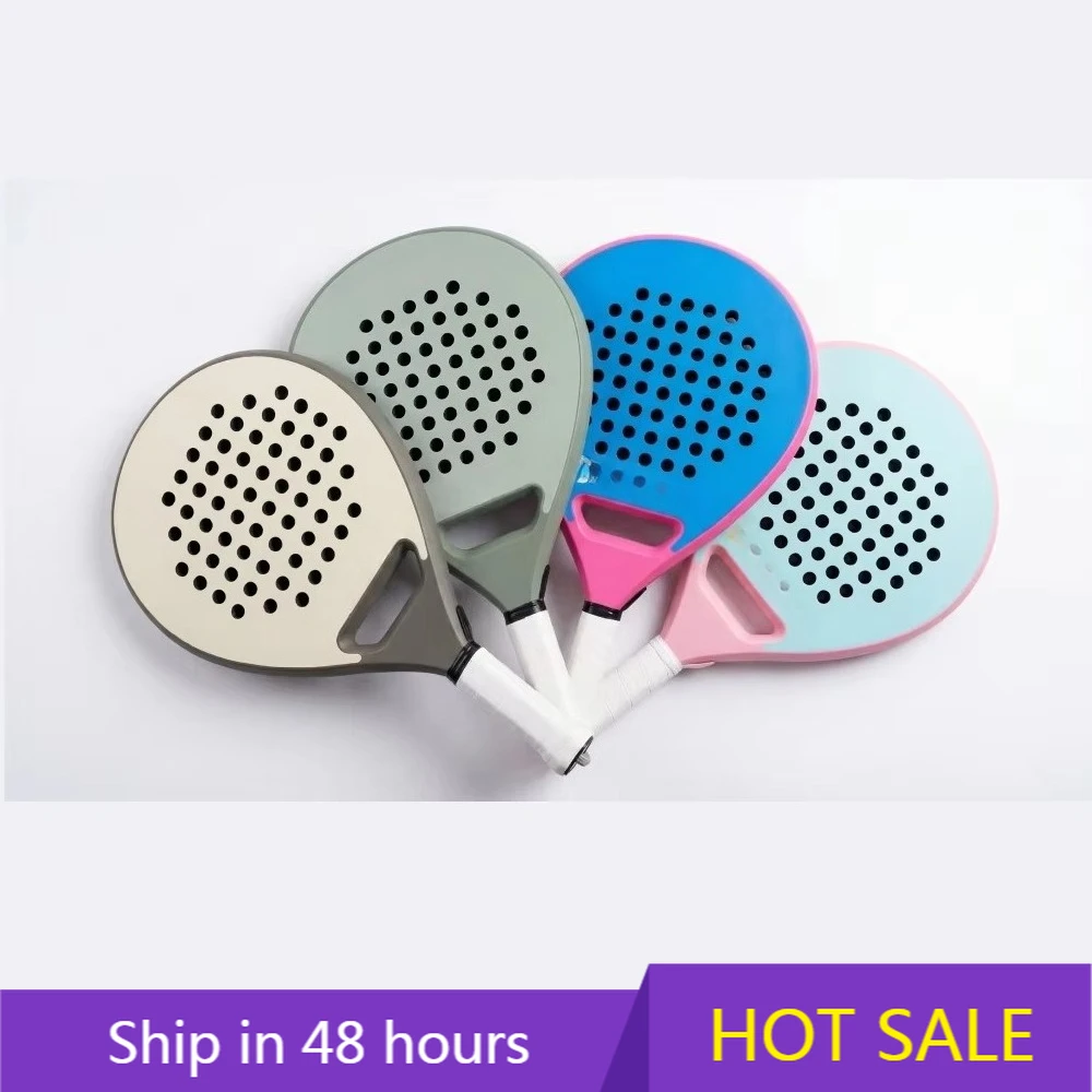 

POWER LEAP PATSSPORT Macaron Series High Quality Professional Carbon Fiber Pala Padel & Tennis Racket with 25cm Face and 365g We