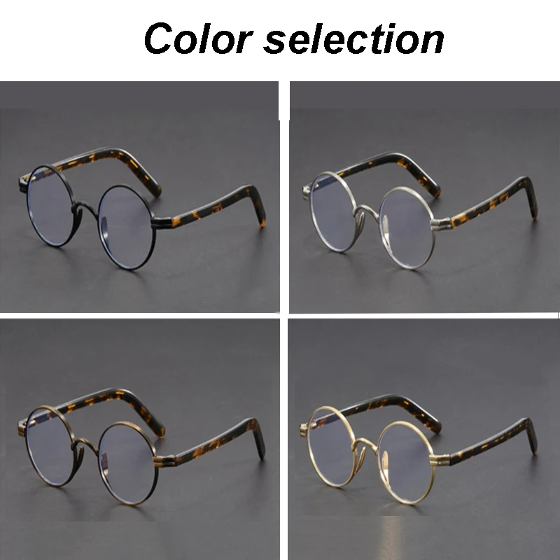 Classic Vintage Round Optical Glasses Frame for Men & Women