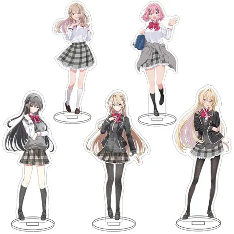 16CM Anime ‌How Can We Possibly Be Lovers? No Way! (※Maybe We Can!? ) Amaori Renako Ōzuka Mai Cos Acrylic Figure Stand