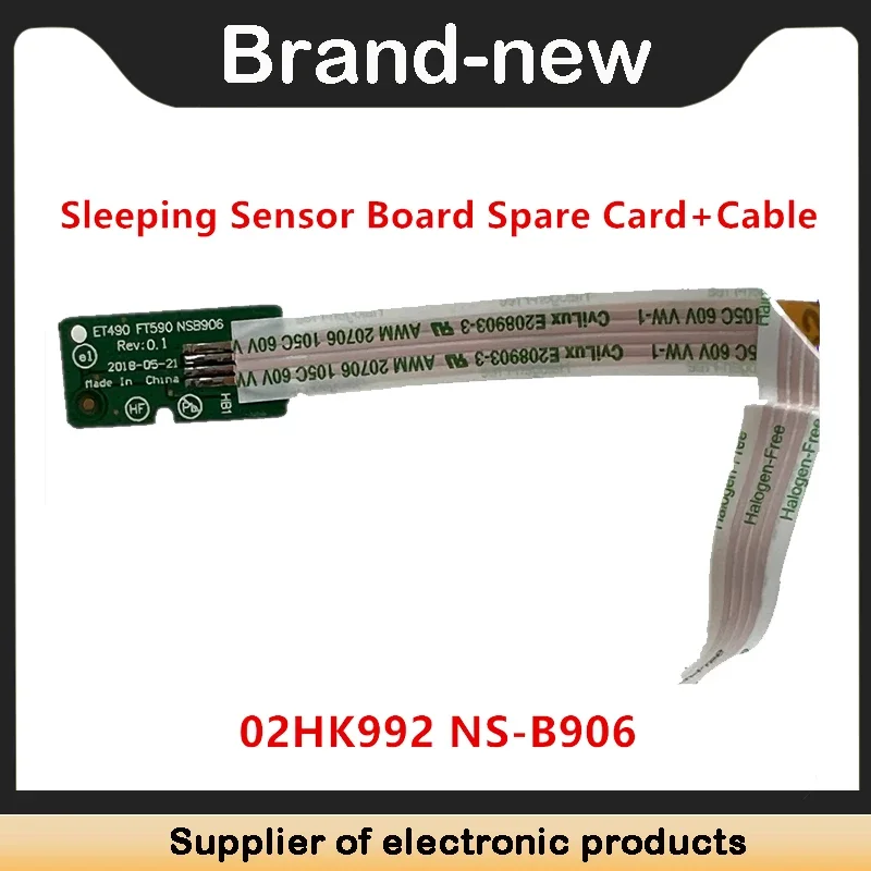 New For Lenovo ThinkPad T490 T495 P43S T14 Gen1 P14s Gen1 Sleeping Sensor Board Spare Card+Cable 02DM363 02HK992 NS-B906