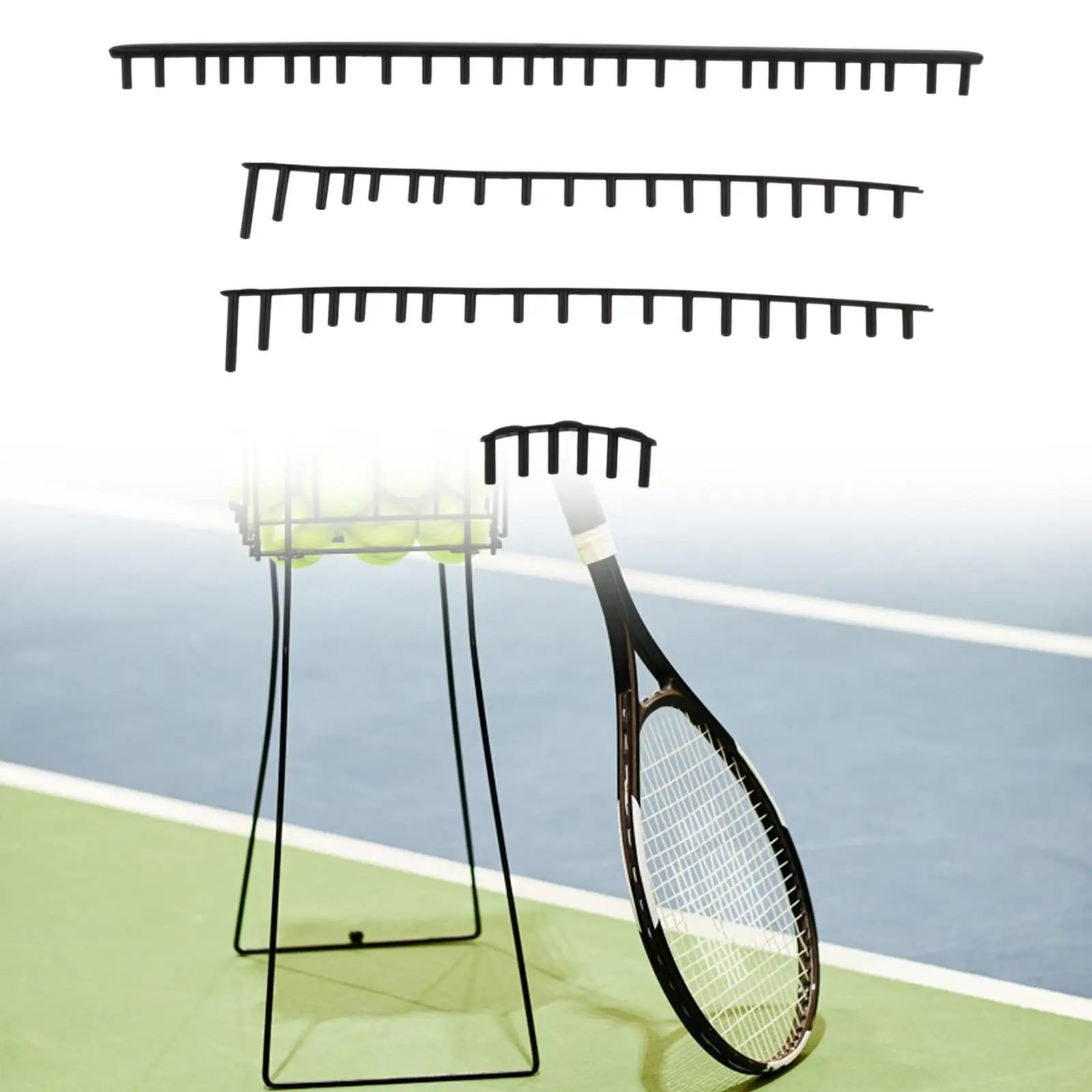 

Professional Tennis Racket Grommet Set String Guard Strip for Mini Racket and Standard Tennis Equipment