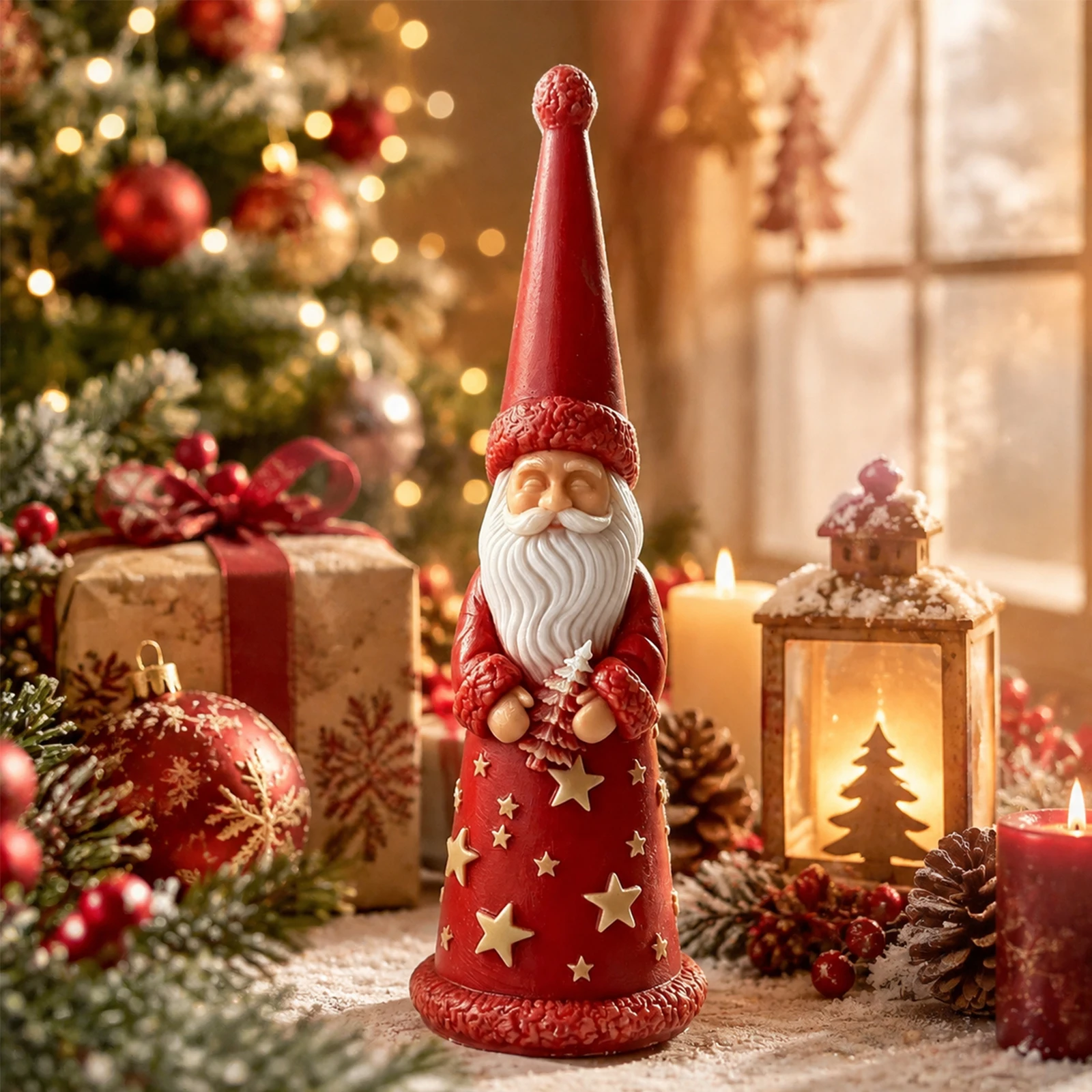 DIY Santa Claus silicone candl - Resin Craft Ideas recension och pris