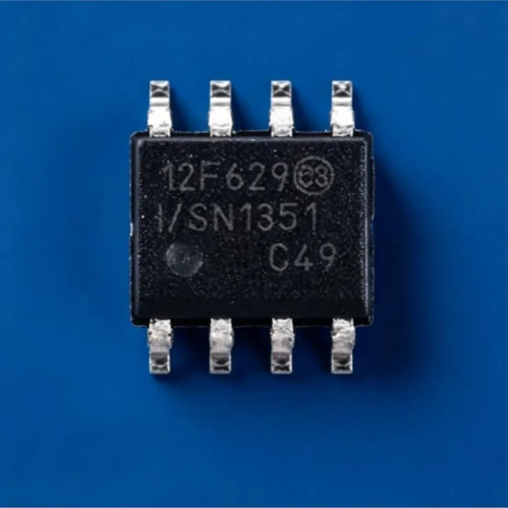 12F629  -I/SN    PIC12F629-I/SN    PIC12F629    SOP8    (Product quantity: 1000 pieces)