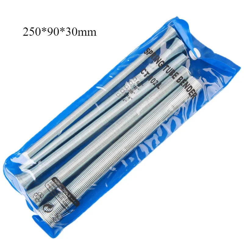 5 PCS Spring tube bender 1/4 1/2 3/8 5/8 5/16 For Copper Aluminium Tube Bending Hand Tools Spring wire pipe plumbing tools