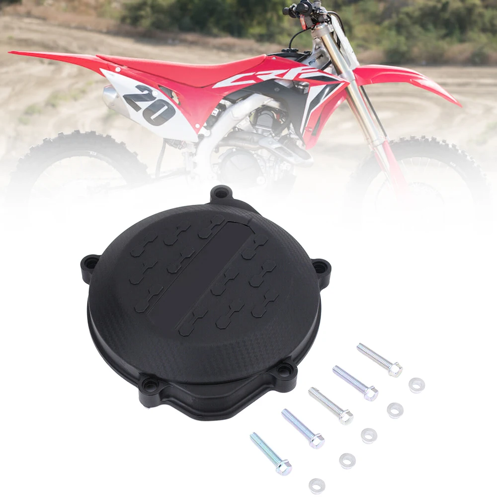Motorcycle Accessories Black Clutch Cover For Honda CR500 CR250R 1987-2001
