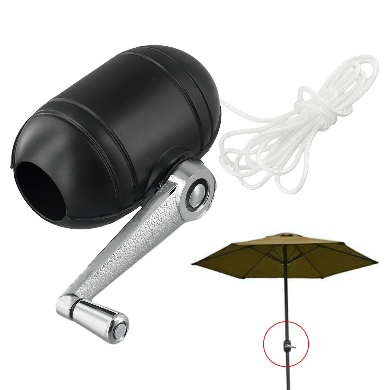 Outdoor Patio Umbrella Replacement Tilt Mechanism Cranks For Garden Party Balcony 88*55 Mm Outdoor Living Umbrella Accessories