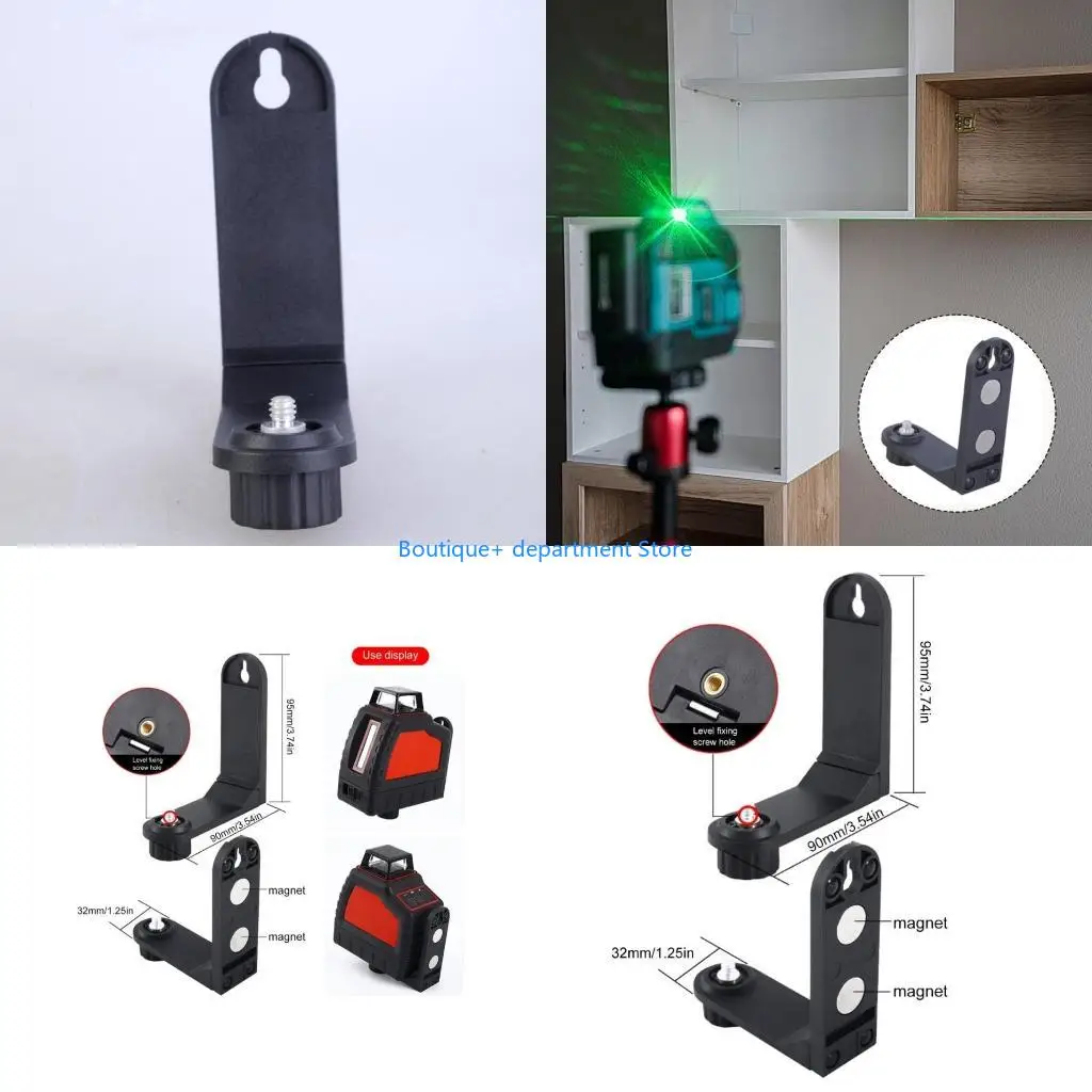 E1PD Multifunctional Fine Tuning L Bracket Mount Holder Adjustable With Strong Base Suitable For Lasering Level Tool