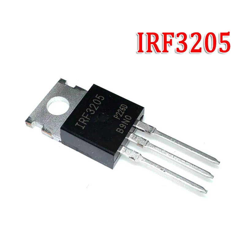 10PCS IRF3205PBF IRF3205 TO-220 IRF3710 IRF3808 IRF4905 IRF5210 IRF5305 IRF8010 IRF3708 IRF1404 IRF1405 IRF1407 IRF2804 IRF2807