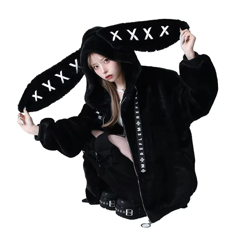 y2k-autumn-oversized-sweet-cute-soft-purple-black-faux-fur-coat-women-with-bunny-ears-kawaii-loose-fluffy-jacket-hoodie-gift