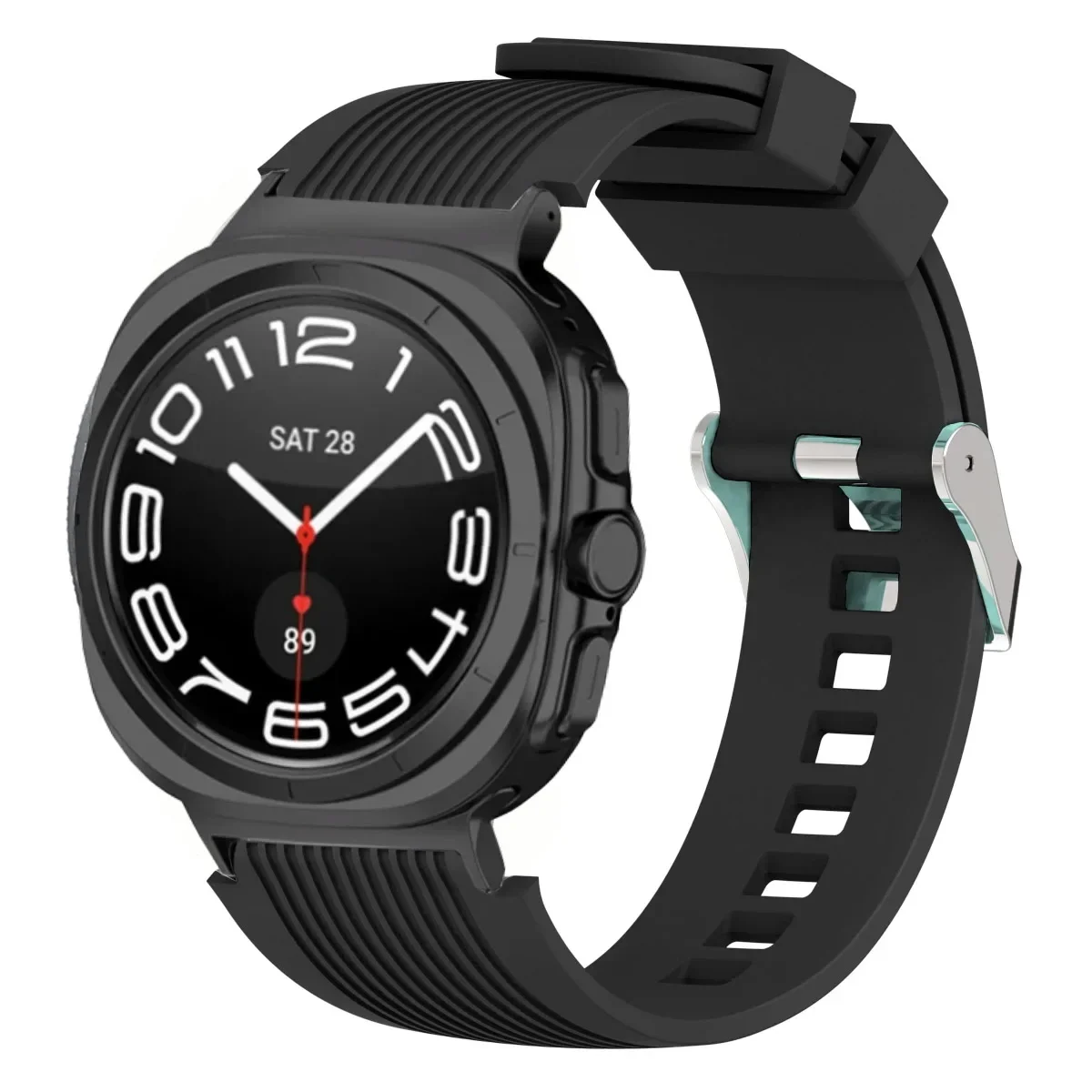 sports soft Silicone Strap For Samsung Galaxy Watch Ultra 2025 47mm breathable band For Samsung Watch 8 40mm 44mm 8 Classic 46mm