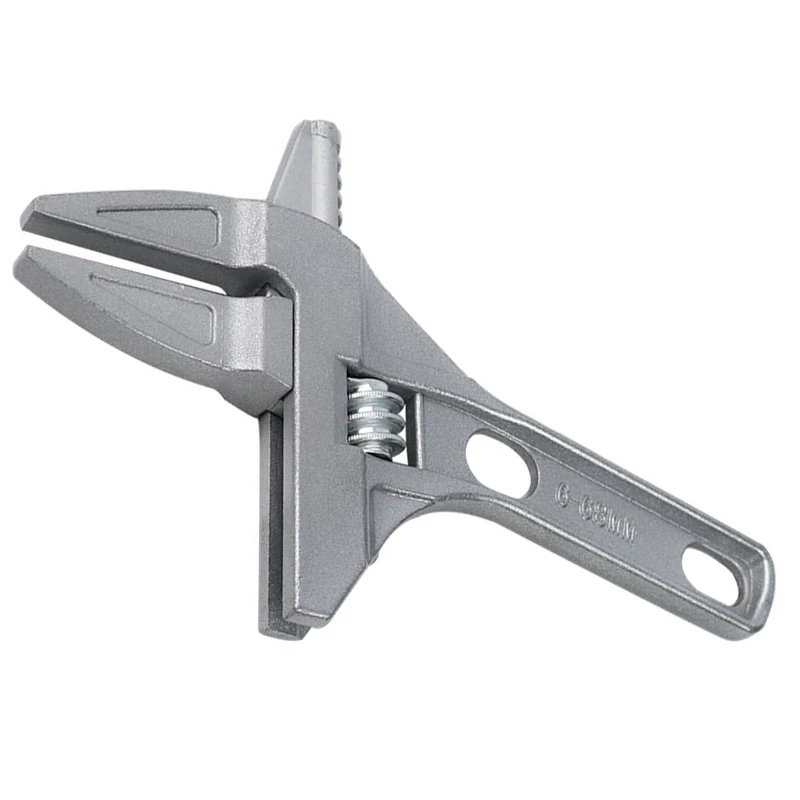 Llave ajustable de apertura, herramientas manuales de reparación de tuberías de drenaje de calefacción, llave multifuncional, 6-68mm, 1 unidad