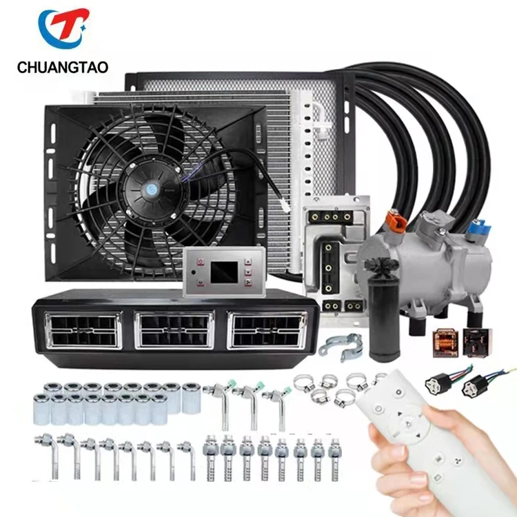 

China Factory Cheap Price 12V Parking Cooler Electric Auto air Conditioner