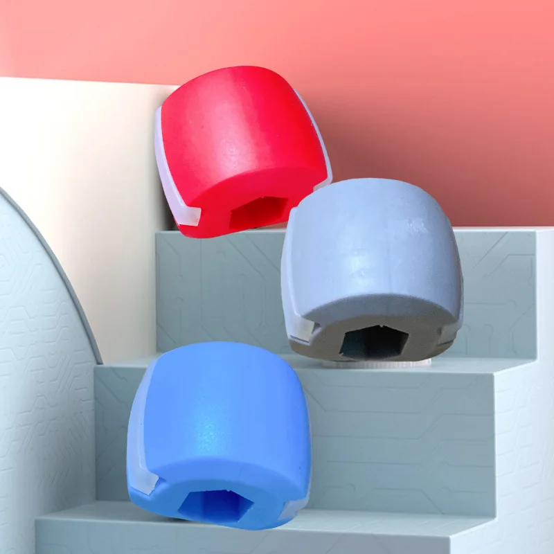 مدرب عضلات الوجه الغذاء الصف سيليكون الفك المدرب الوجه مدلك العضلات الفك مصحح اللياقة البدنية ممارسة