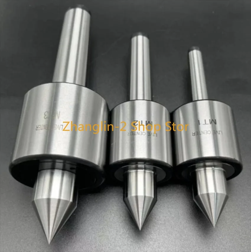 Morse MT1 MT2 MT3 High-precision Mo-Type Rotary Center Lathe Taper Handle Movable Thimble MT2 Alloy Double Tip Center