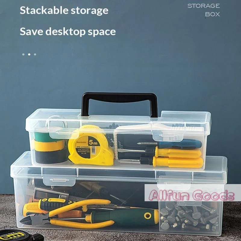 [TG835]Tool Parts Storage Box Set Multi-Compartment Tool Organizer,Sorting Box For Screws,Wrenches,Hardware Accessories,and Toys