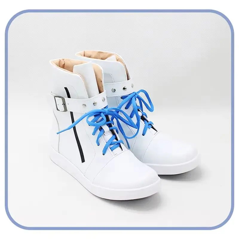 

Project Sekai Shiraishi An Cosplay Vivid BAD SQUAD Game same Costume Shoes White Daily Cosplay Shoes