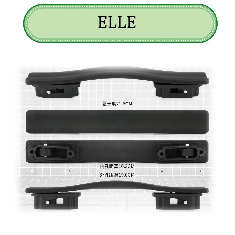 For ELLE Suitcase Handle Repair Kit - Universal Use For Damaged Handles - A Quick Fix Solution!
