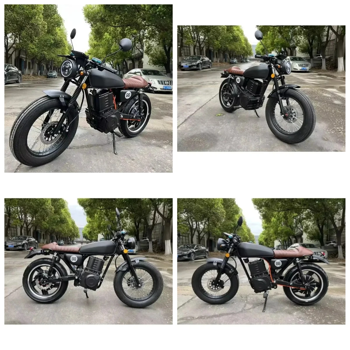 

XDS Electric Motorcycle Luyuan 2026 New Energy Latest 2000W 72V Motorcycle Lithium Battery Made In China CG Electric Vintage Ret