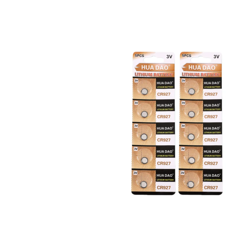 5-50PCS 3V Lithium Battery CR927 Button Coin Cells 927 DL927 BR927 LM927 ECR927 BR927-1W 5011L for Watch Remote Toy Calculator