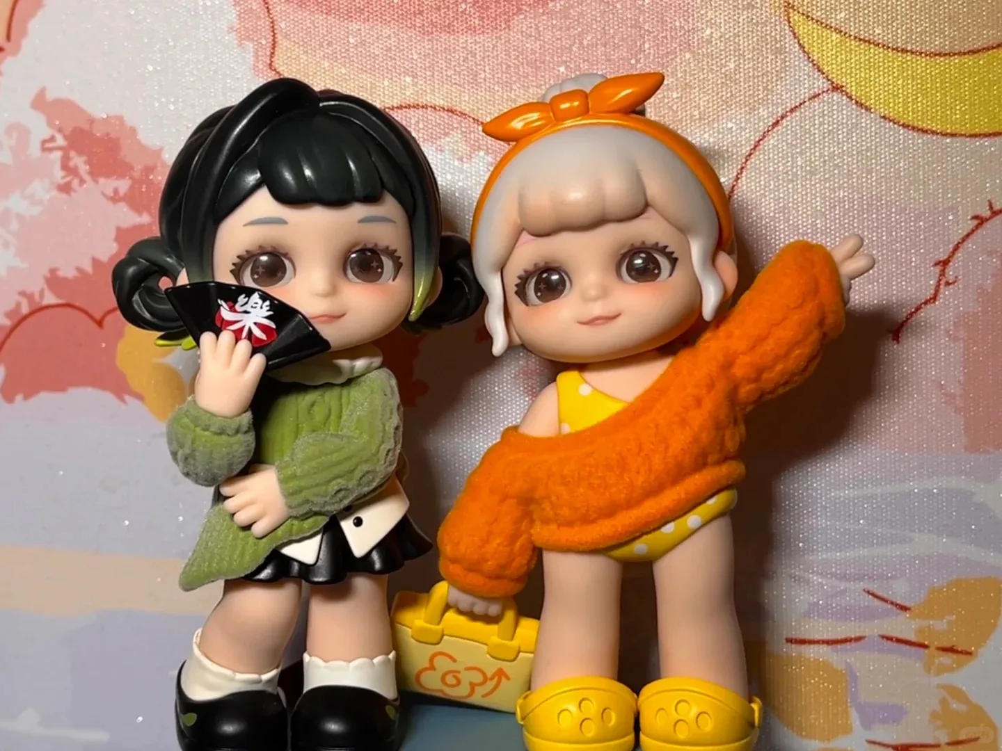 

Cute Letsvan Titiji My Color Conference Series Trendy Blind Box Toys Figure Girl Model Toys Ornaments Doll Mysterious Box Gift