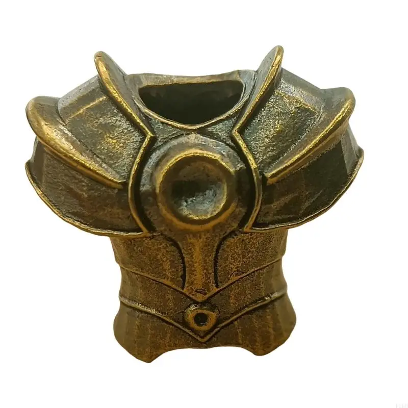 

Brass Lanyard Beads Armors Cuirass Parachute Cord Beads Vintage Charm Beads for DIY Paracord Pendants Buckles