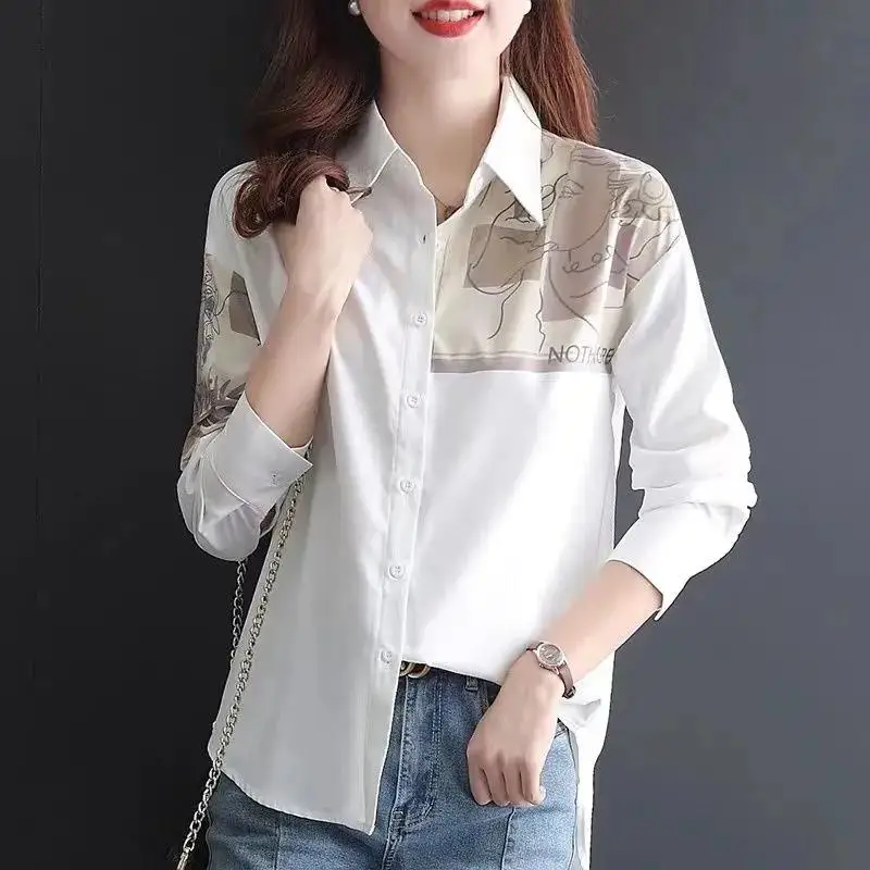 

Весенний женский воротник, длинный шифоновый воротник с принтом све, мягкий, удобный, для поездок на работу, в полоску, с пуговицами