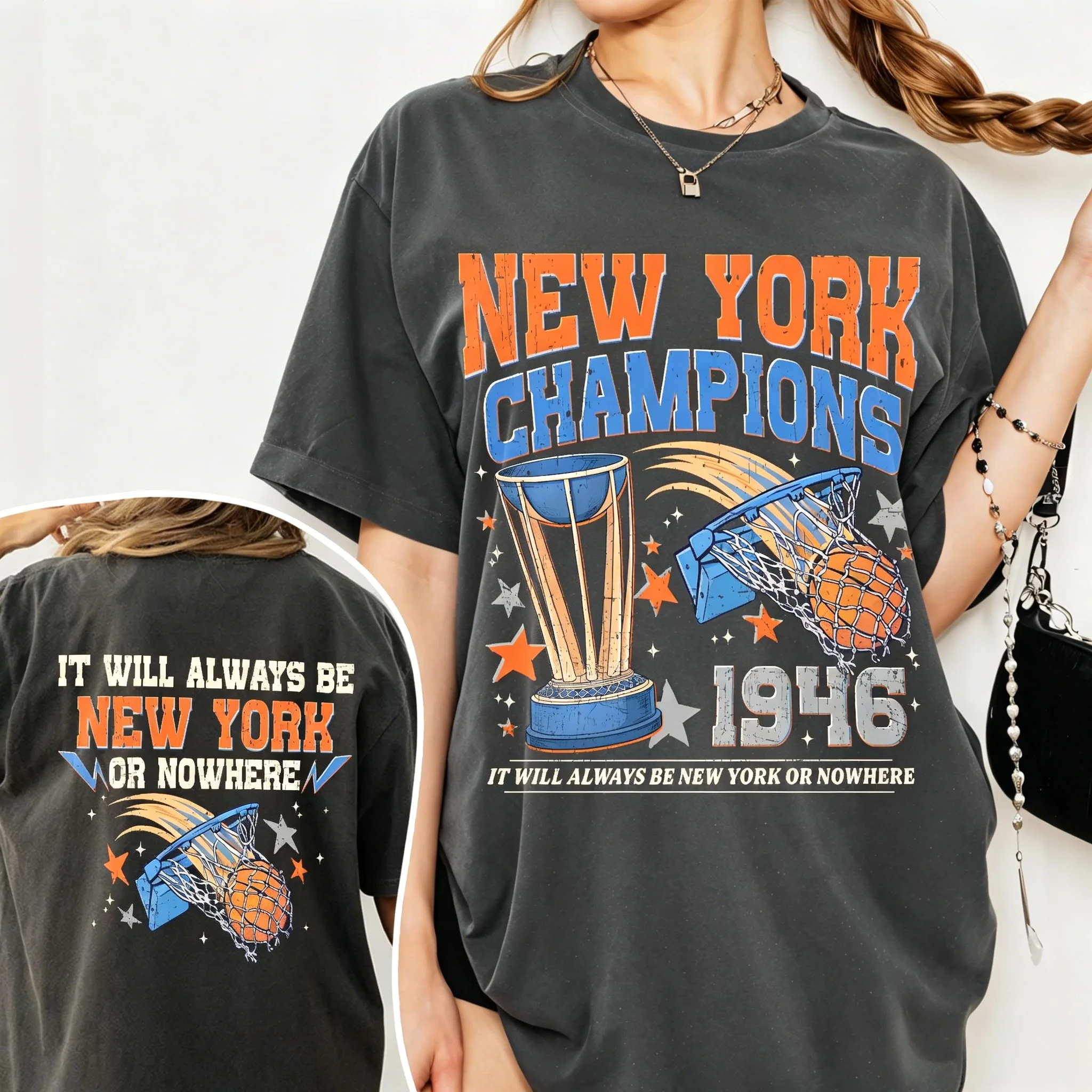 Vintage Basketball Playoff Shi - Vintage Fashion Nyc review and price